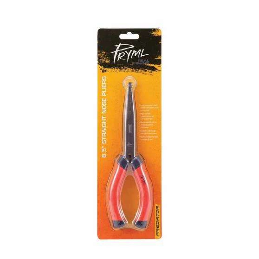 Fishing Tools * | Pryml Predator Straight Nose Pliers 8In