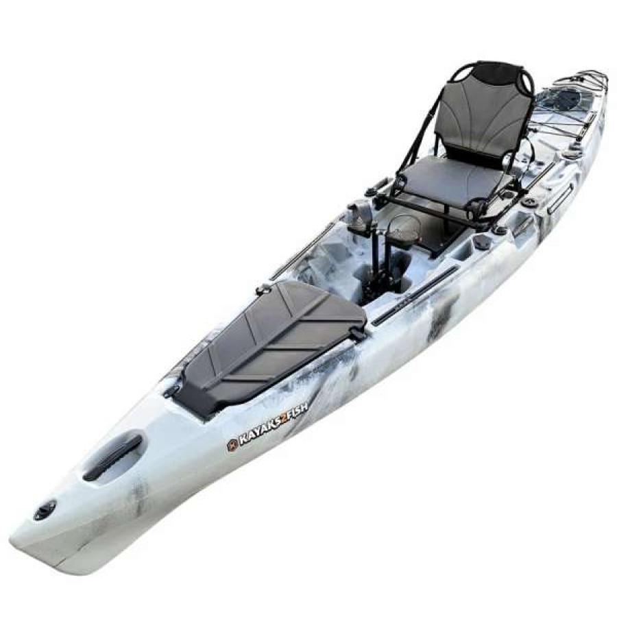 Pedal Kayaks * | Kayaks2Fish 4.15M Pedal King 14 Foot Pedal Kayak Storm [Sydney]