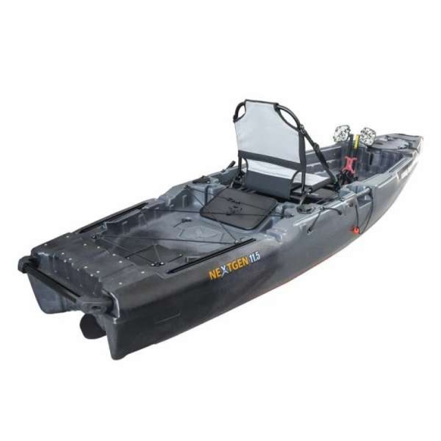 Pedal Kayaks * | Kayaks2Fish Nextgen 11.5 Pedal Kayak Raven [Sydney]