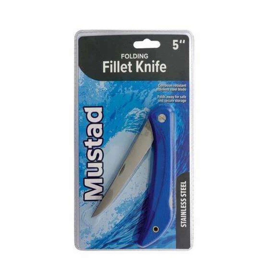 Fishing Tools * | Mustad Folding Filleting Knife