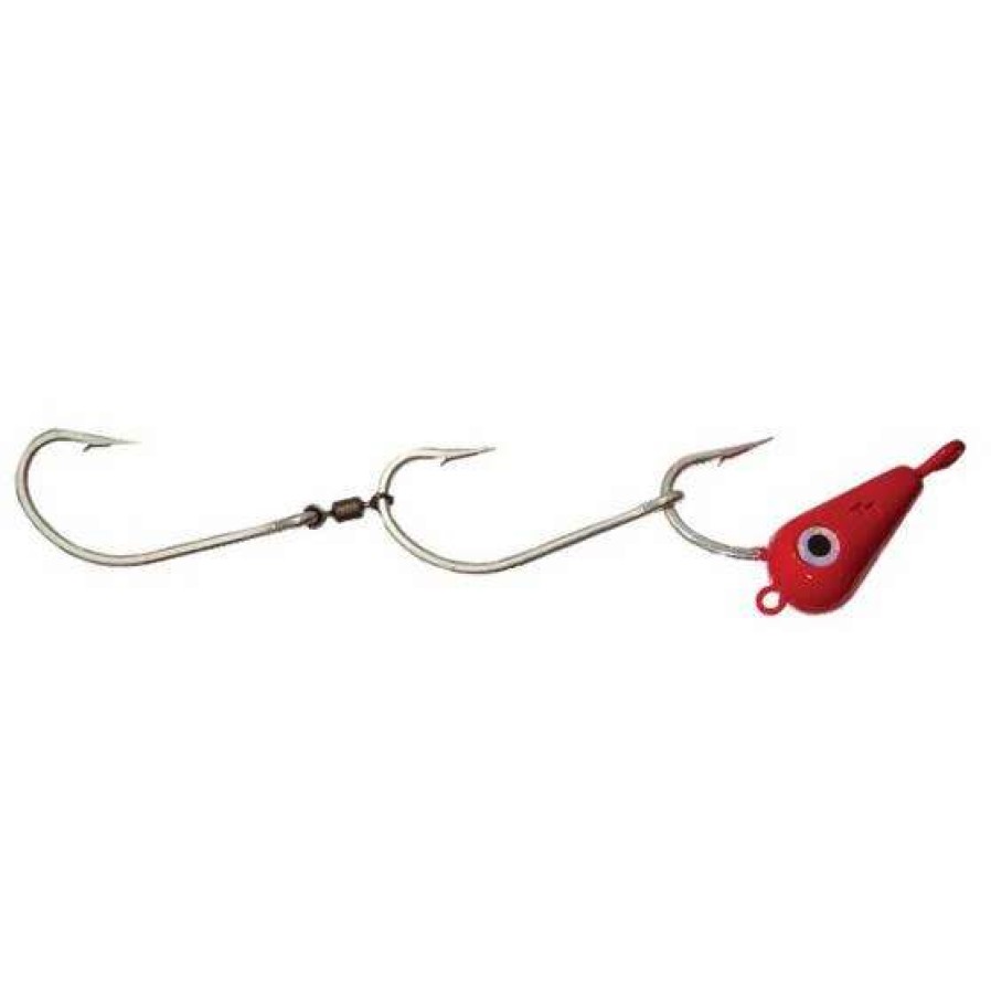 Fishing Tackle * | Tackle Tactics Tt Lures Trolling Bait Rig 7/0 Red