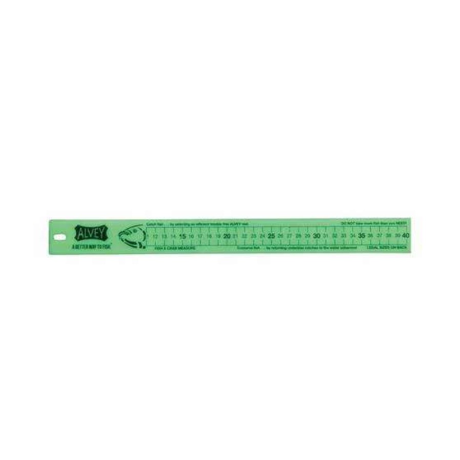 Fishing Tools * | Alvey Glow Fish Ruler 40Cm