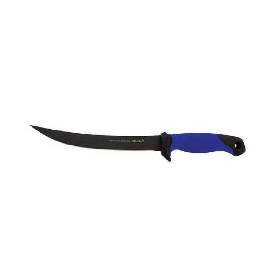 Fishing Tools * | Mustad Filleting Knife With Sheath 9In