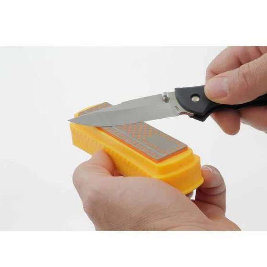 Fishing Tools * | Smith 4In Diamond Stone Knife Sharpener