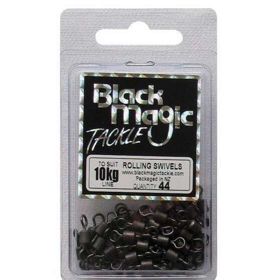 Fishing Tackle * | Black Magic Rolling Swivel 44 Pack