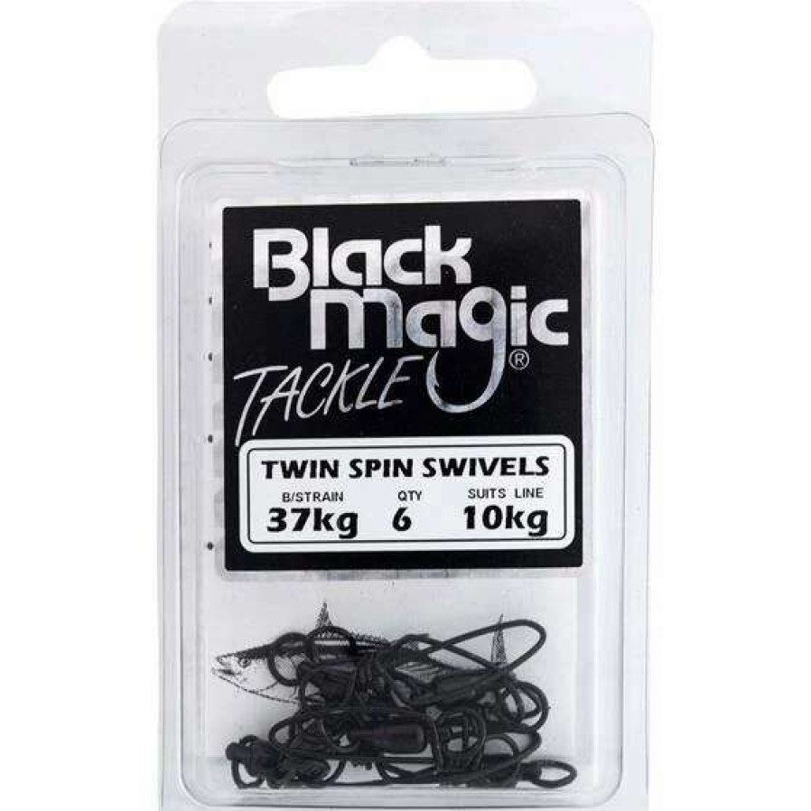 Fishing Tackle * | Black Magic Ball Bearing Twin Spin Swivel