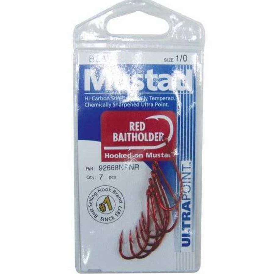 Fishing Tackle * | Mustad Baitholder Hooks