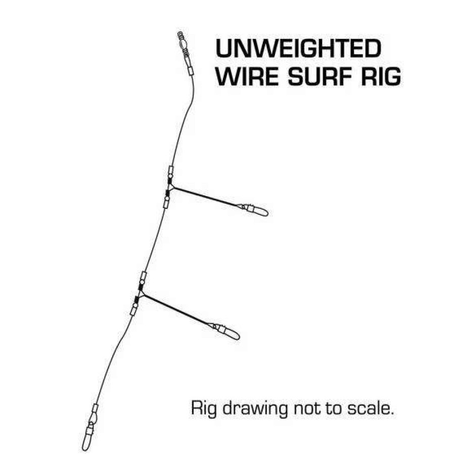 Fishing Tackle * | Pryml Unweighted Wire Surf Rig