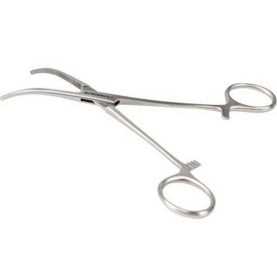 Fishing Tools * | Samaki Stainless Steel Bent Nose Forceps Medium