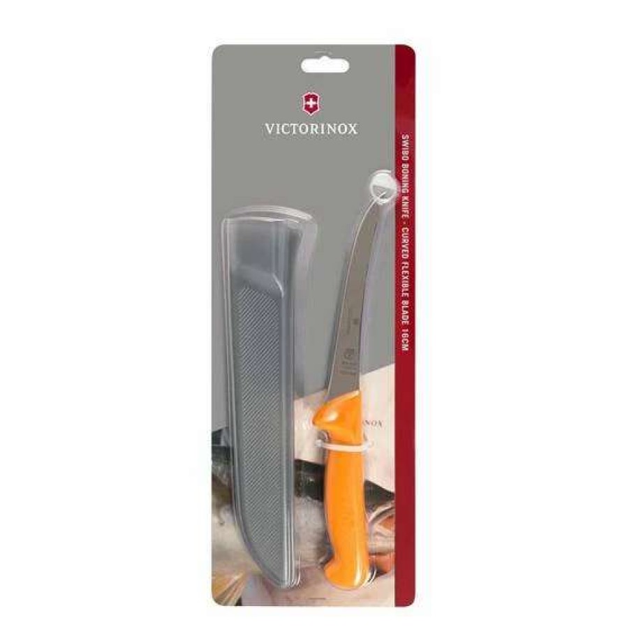 Fishing Tools * | Victorinox Swibo Curved Flex Boning 16Cm Fillet Knife