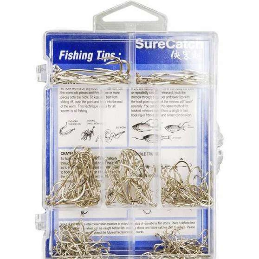 Fishing Tackle * | Surecatch Baitholder Hook Assorted 140 Pack