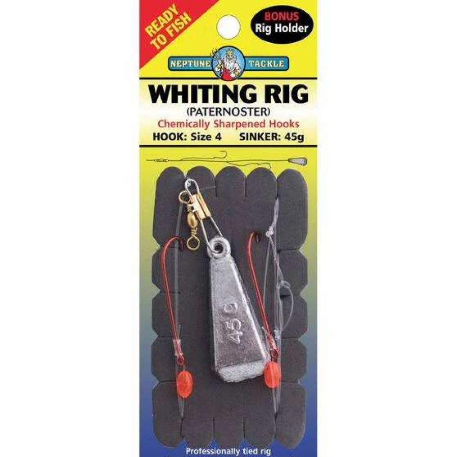 Fishing Tackle * | Neptune Pyramid Sinker Deluxe Whiting Rig