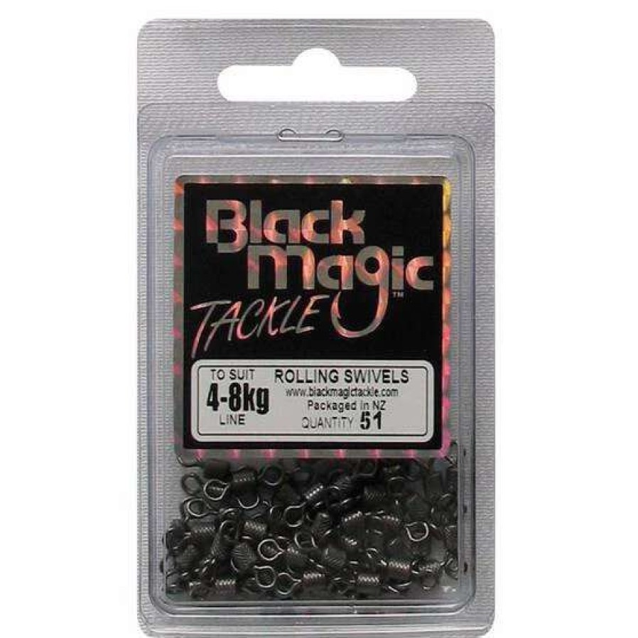 Fishing Tackle * | Black Magic Rolling Swivel 51 Pack