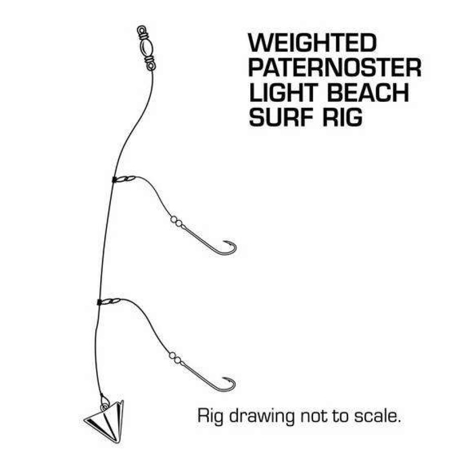 Fishing Tackle * | Pryml Weighted Light Surf Rig