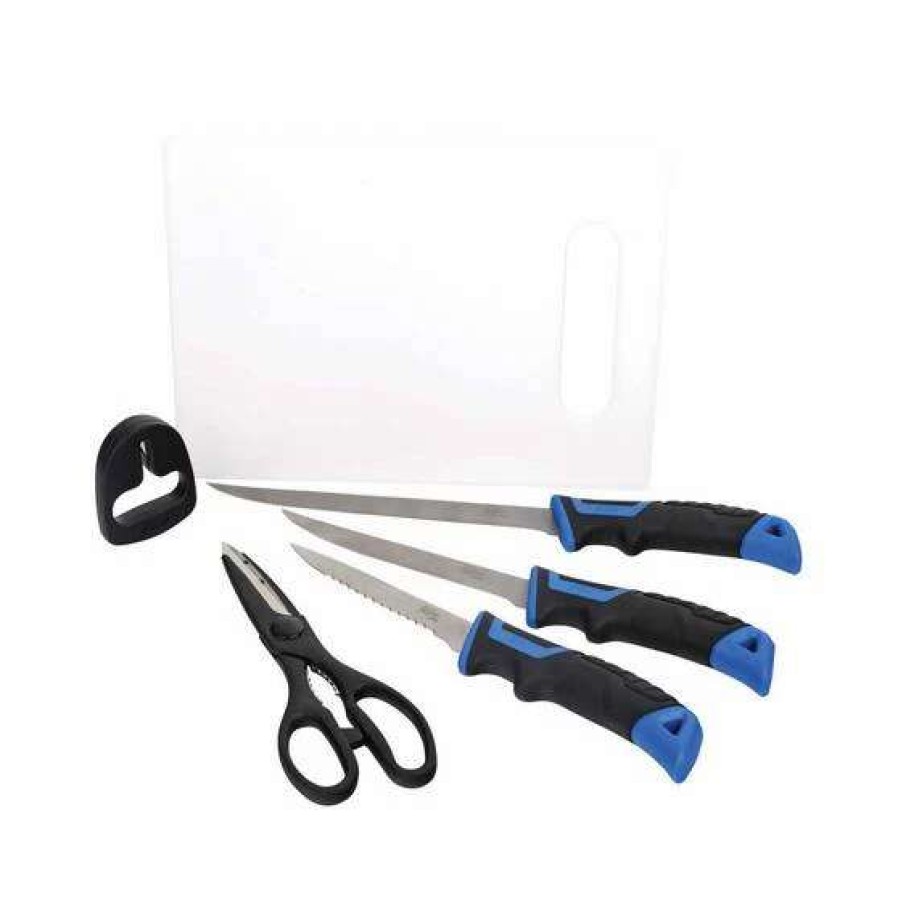 Fishing Tools * | Pryml Knife Fillet Kit 6Pce Soft Case Knife