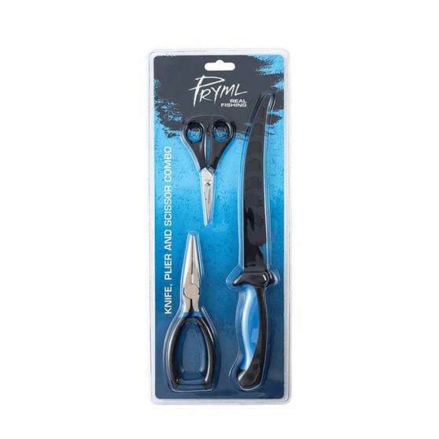 Fishing Tools * | Pryml 7 Knife, Plier, And Scissor Combo