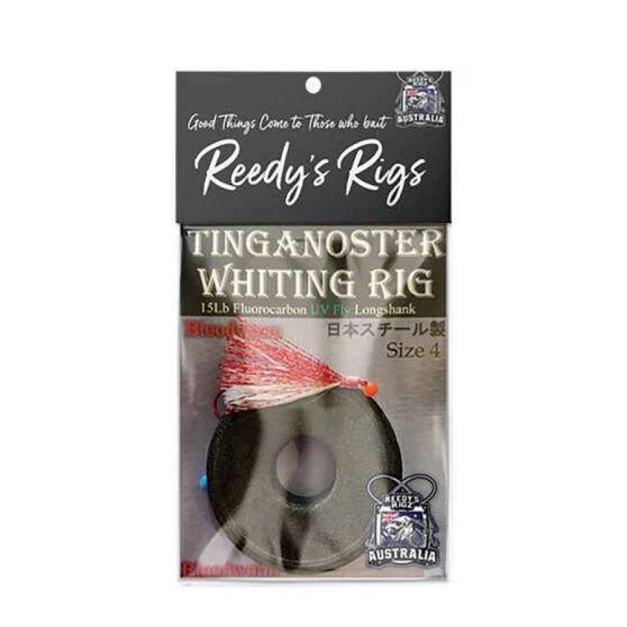 Fishing Tackle * | Reedys Rigz Reedy'S Pre-Tied Tinganoster Long Shank Whiting Rig