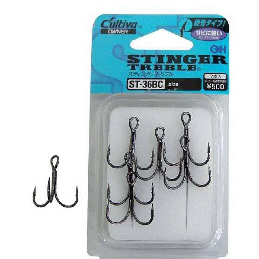 Fishing Tackle * | Owner 36 1X Treble Hooks