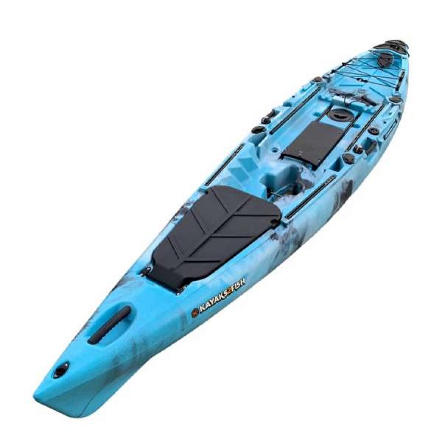 Pedal Kayaks * | Kayaks2Fish 4.15M Pedal King 14 Foot Pedal Kayak Blue Sea [Sydney]