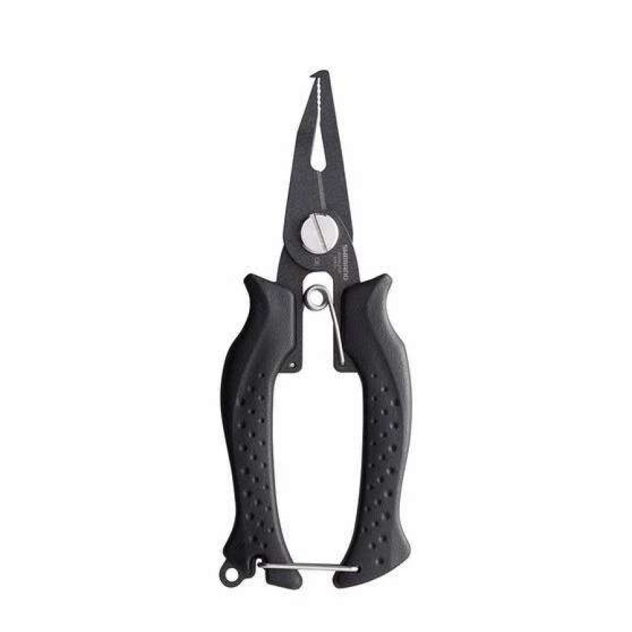 Fishing Tools * | Shimano Jdm Split Ring Plier 4.5In