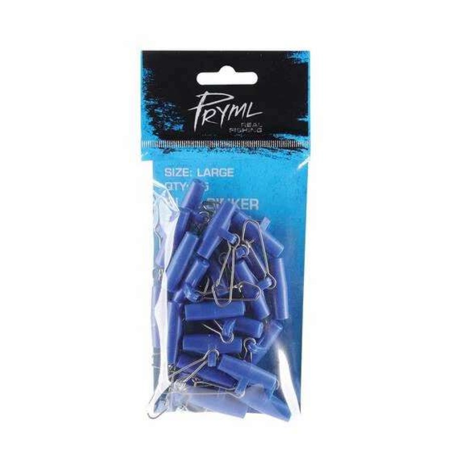 Fishing Tackle * | Pryml Sinker Slider 25Pk Blue Large