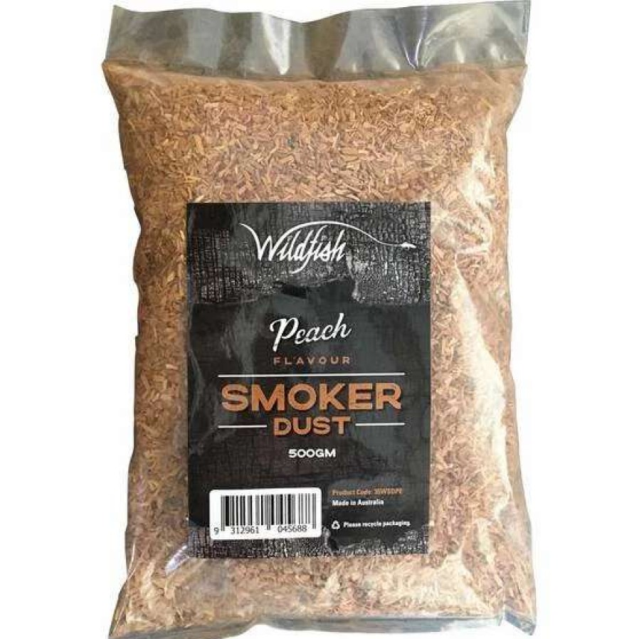 Fishing Tools * | Wildfish Peach Smoker Dust 500G