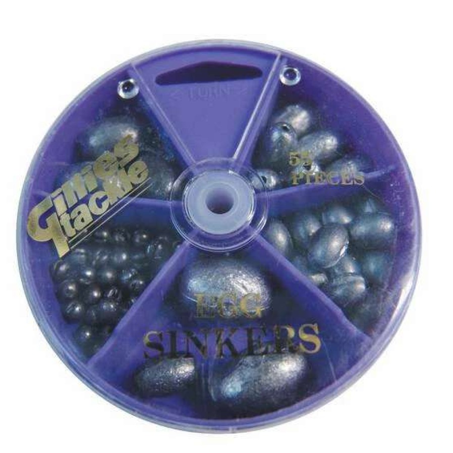 Fishing Tackle * | Gillies Egg Sinker Dial Pack