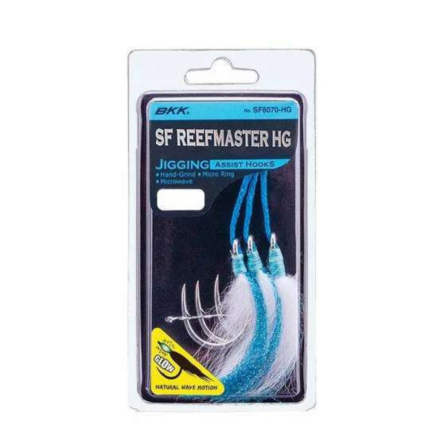 Fishing Tackle * | Bkk Reefmaster Jigging Assist Sf8070-Hg Hook