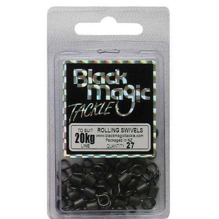 Fishing Tackle * | Black Magic Rolling Swivel 27 Pack