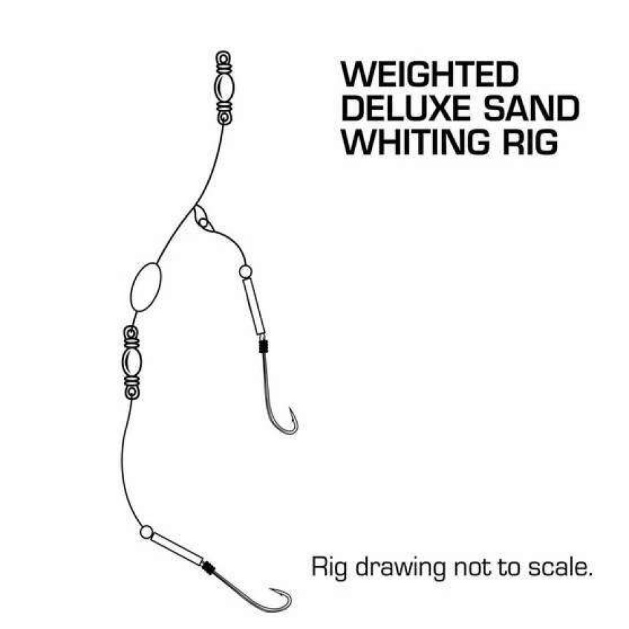 Fishing Tackle * | Pryml Bean Weighted Deluxe Whiting Rig