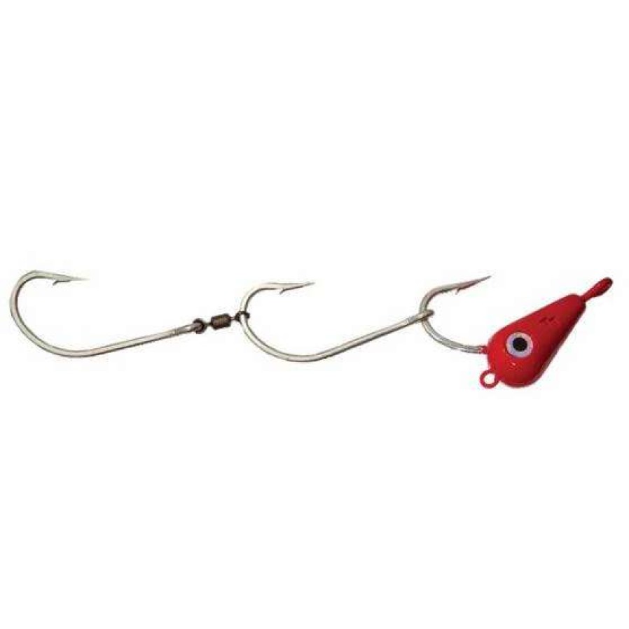 Fishing Tackle * | Tackle Tactics Tt Lures Trolling Bait Rig 6/0 Red