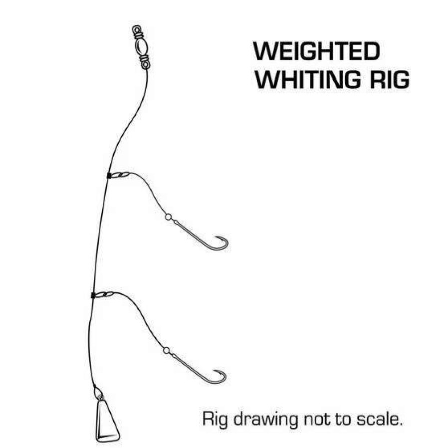 Fishing Tackle * | Pryml Pyramid Weighted Whiting Rig