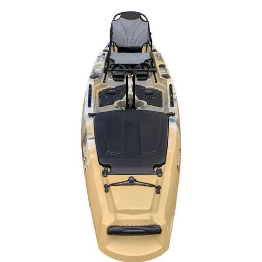 Pedal Kayaks * | Kayaks2Fish 3.6M Pedal King 12 Foot Pedal Kayak Desert [Sydney]