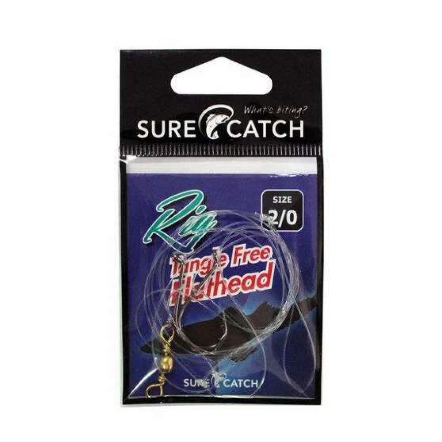 Fishing Tackle * | Surecatch Tanglefree Flathead Rig 2/0